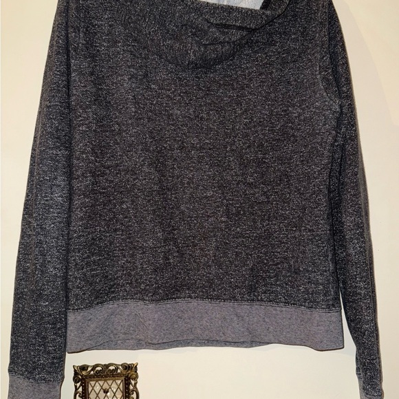 Victoria's Secret PINK Charcoal Hoodie with Heart Logo - Picture 3 of 3